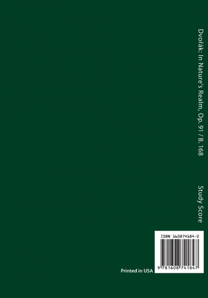 In Nature's Realm Op.91 / B.168
