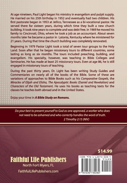 A Bible Study on Romans