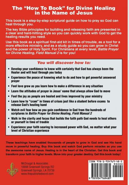 Battle Prayer for Divine Healing