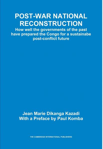 POST-WAR NATIONAL RECONSTRUCTION
