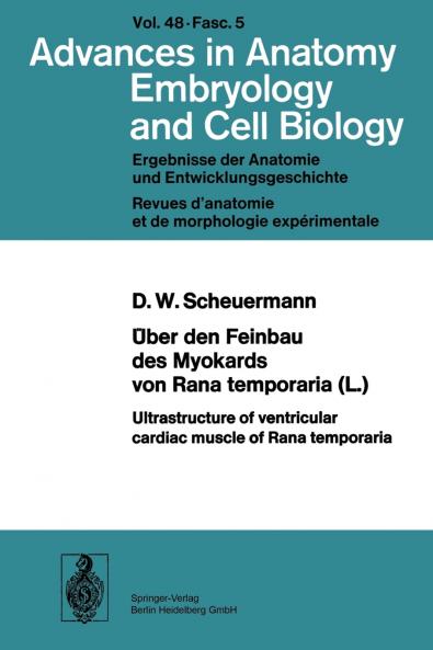 ��ber den Feinbau des Myocards von Rana temporaria (L.) / Ultrastructure of ventricular cardiac muscle of Rana temporaria