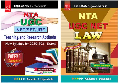 Trueman's UGC NET/SLET General Paper I+Law (set of 2 Books)
