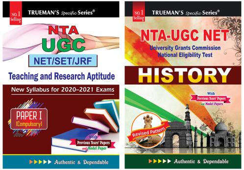 Trueman's UGC NET/SLET General Paper I+History (set of 2 Books)