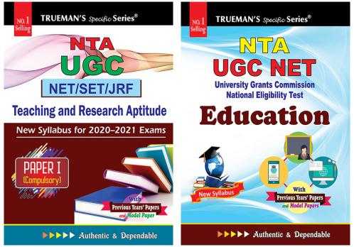 Trueman's UGC NET/SLET General Paper I+Education (set of 2 Books)