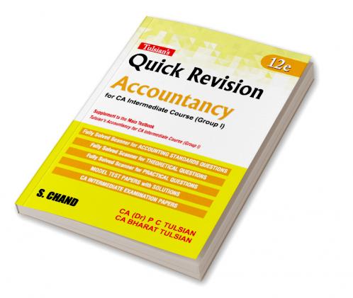 Tulsians: Quick Revision for Accountancy for CA Intermediate Course (Group I)