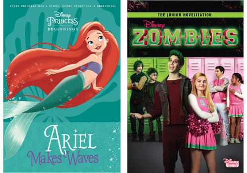 Enchanted Adventures Combo: Ariel Makes Waves & Disney Zombies Junior Novelization