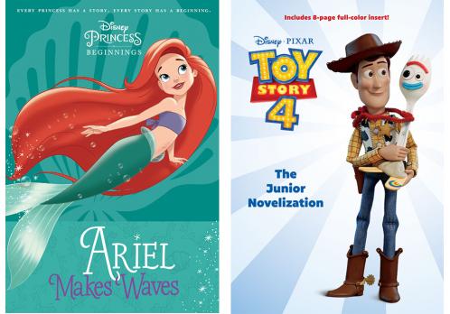 Disney Princess and Pixar Adventure Combo: Ariel Makes Waves & Toy Story 4 Junior Novelization
