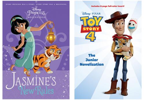Regal Beginnings & Toy Story Adventures Combo: Jasmine's New Rules & Toy Story 4 Junior Novelization