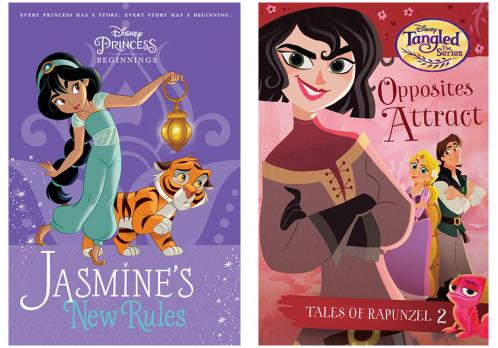 Regal Beginnings & Enchanted Tangles Combo: Jasmine's New Rules & Tales of Rapunzel #2: Opposites Attract
