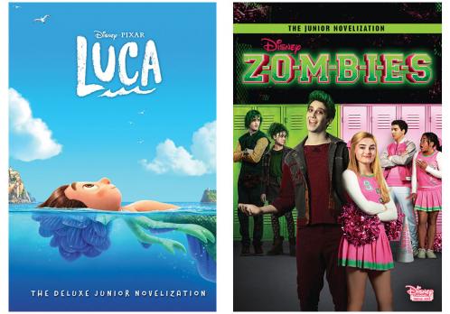 Whimsical Worlds Combo: Disney Zombies & Luca Junior Novelization