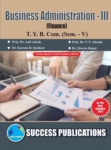 Business Administration III T.Y.B.Com Sem.-V