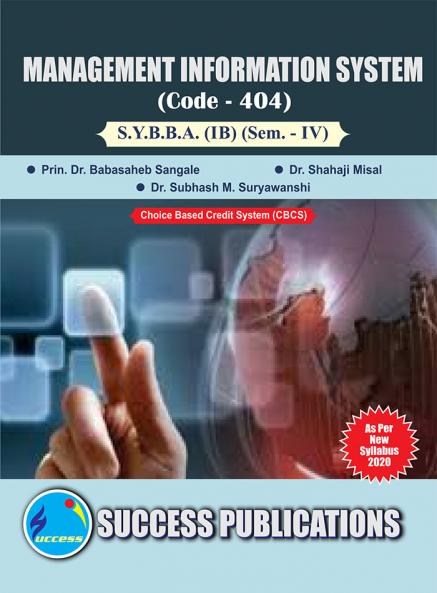 Management Information System (404)BBA (IB) SEM.-IV
