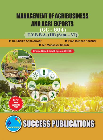Management of Agribusiness and Agri Exports (604)BBA SEM.-VI