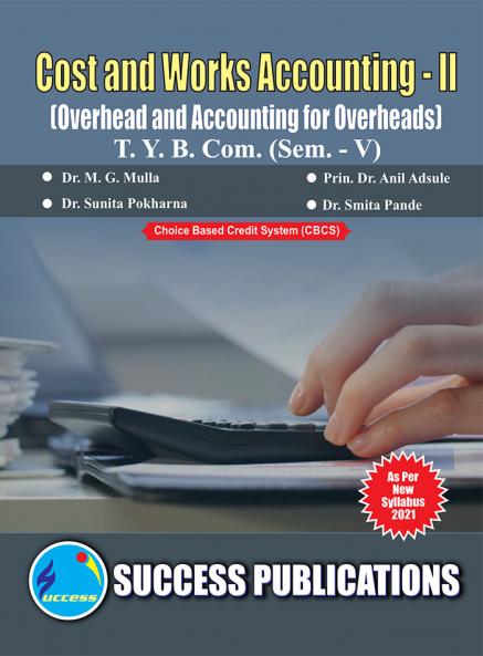 Cost & Works Accounting II T.Y.B.Com Sem.-V