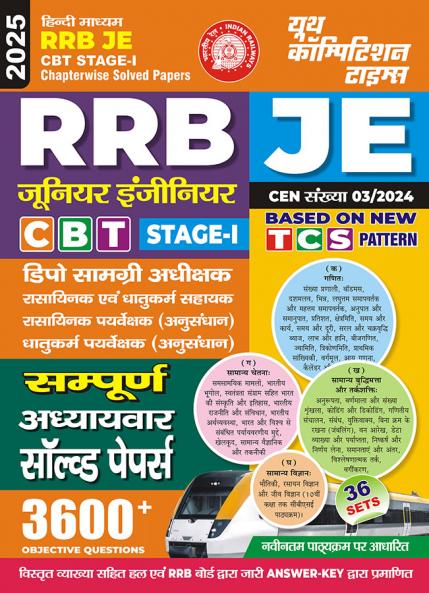 2024-25 RRB JE CBT Stage-I Solved Papers 576 1195.