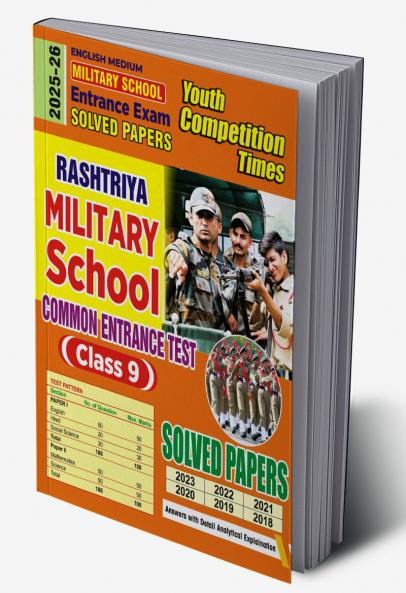 2025-26 RMS Class-IX Entrance Examination Solved Papers 128 295 E.