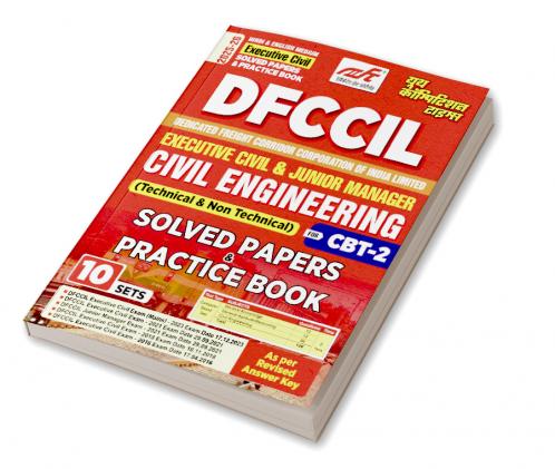 2025-26 DFCCIL Civil Engineering Solved Papers & Practice Book 272 550.