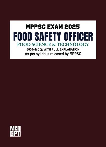 MPPSC Food Safety Officer (FSO) Exam 2025 Edition