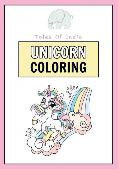 Unicorn Coloring Book with Affirmations for Kids & Toddlers Gift for Children for painting drawing - 3 to 7 years old