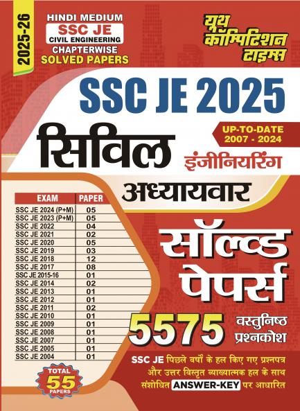 2025-26 SSC JE Civil Engineering Solved Papers 1040 995.