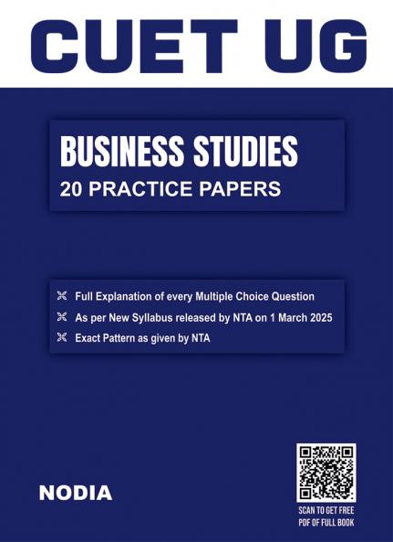 NTA CUET UG Business Studies 2025 Exam | 20 Practice Paper with Full Explanation