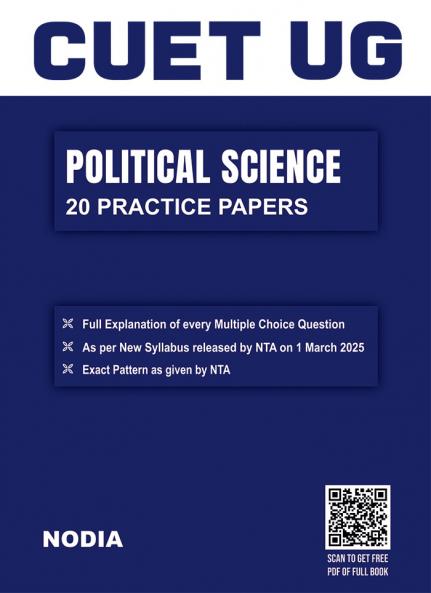 NTA CUET UG Political Science 2025 Exam | 20 Practice Paper with Full Explanation
