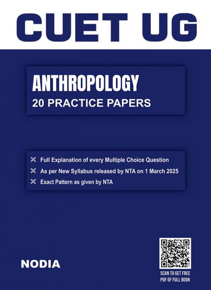 NTA CUET UG Anthropology 2025 Exam | 20 Practice Paper with Full Explanation
