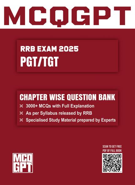 RRB PGT/TGT Exam 2025 | 3000+ MCQ with Full Explanation