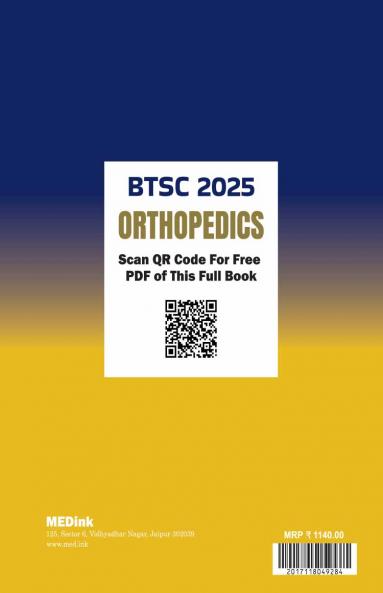 BTSC Orthopedics Special Medical Officer Exam 2025
