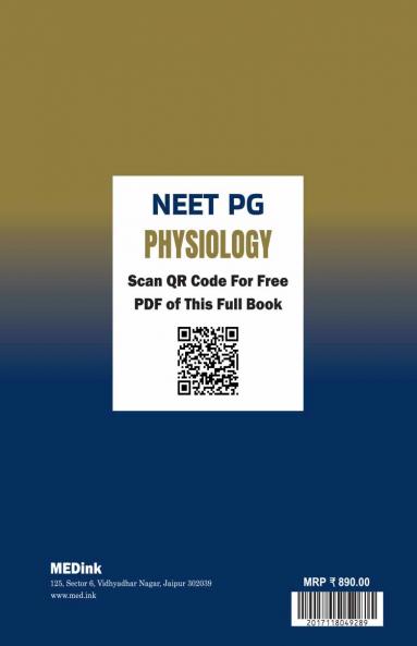 NEET PG Physiology 20 Grand Test 2025 Edition