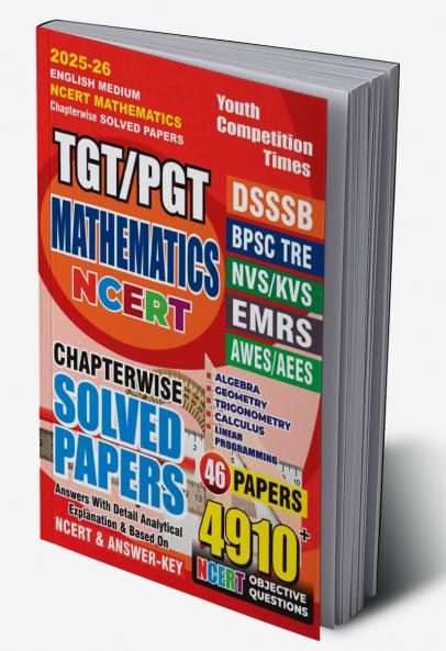 2025-26 TGT/PGT NCERT Mathematics Solved Papers 592 995 E.
