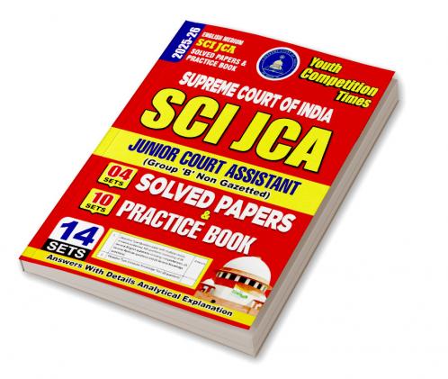 2025-26 SCI JCA Solved Papers & Practice Book 224 395 E.