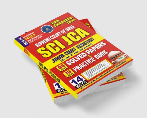 2025-26 SCI JCA Solved Papers & Practice Book 224 395 E.
