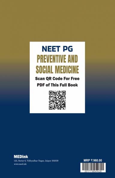 NEET PG Preventive and Social Medicine 20 Grand Test 2025 Edition