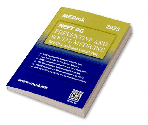NEET PG Preventive and Social Medicine 20 Grand Test 2025 Edition