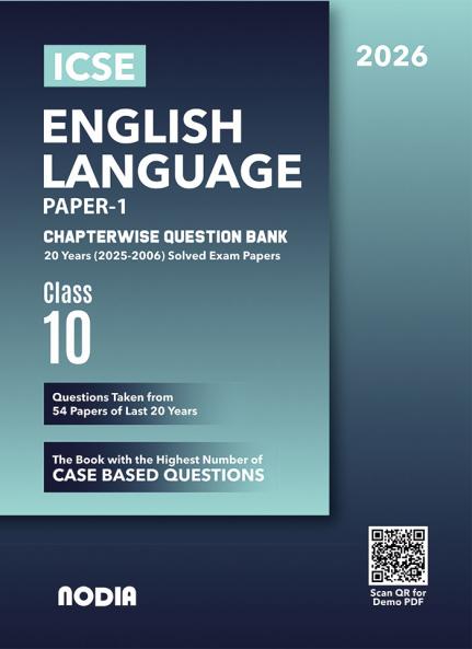 ICSE Class 10 English Language (Paper - I) Chapterwise Previous Year Question Bank (PYQ) For 2026 Exam