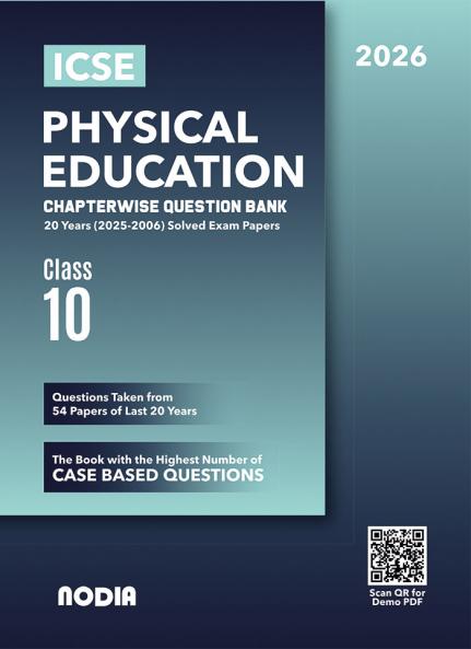 ICSE Class 10 Physical Education Chapterwise Previous Year Question Bank (PYQ) For 2026 Exam