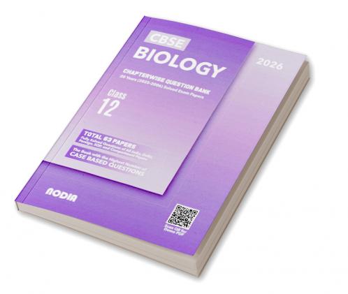 NODIA CBSE Biology Class 12 Question Bank 20 Years PYQB for 2026 Exam
