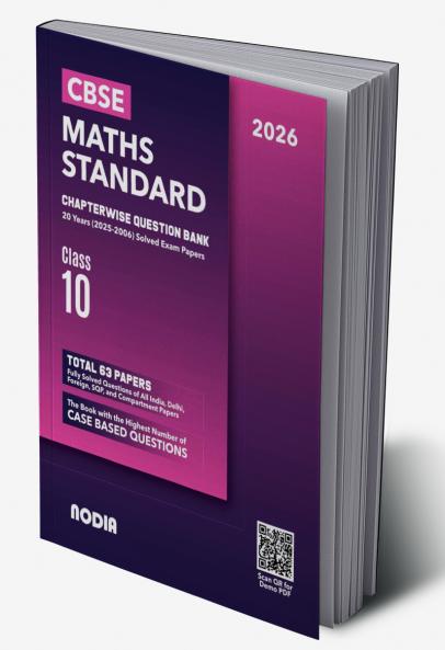CBSE Class 10 Maths Standard Chapterwise Previous Year Question Bank (PYQ) For 2026 Exam