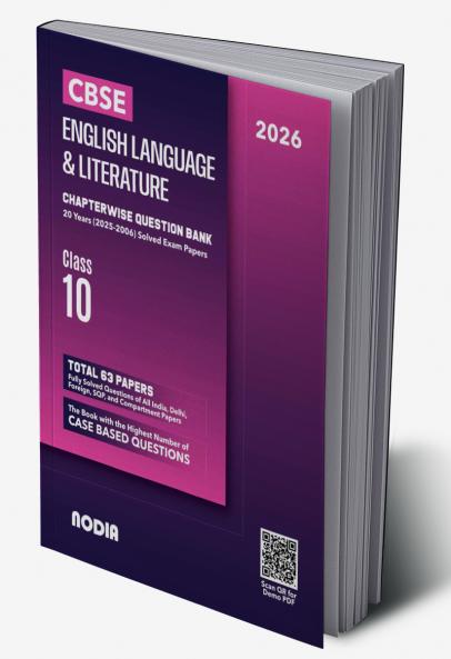 CBSE Class 10 English Language and Literature Chapterwise Previous Year Question Bank (PYQ) For 2026 Exam