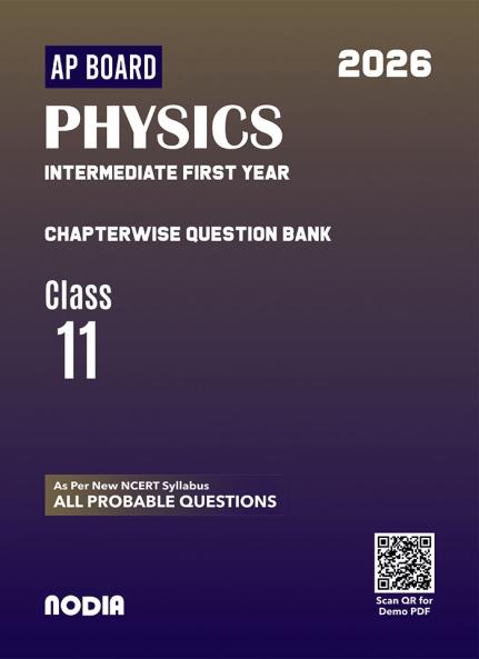 AP Board Physics (Intermediate First Year) Chapterwise Question Bank For 2026 Exam | As per New NCERT Syllabus