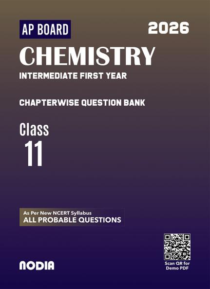 AP Board Chemistry (Intermediate First Year) Chapterwise Question Bank For 2026 Exam | As per New NCERT Syllabus
