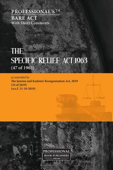 The Specific Relief Act 1963