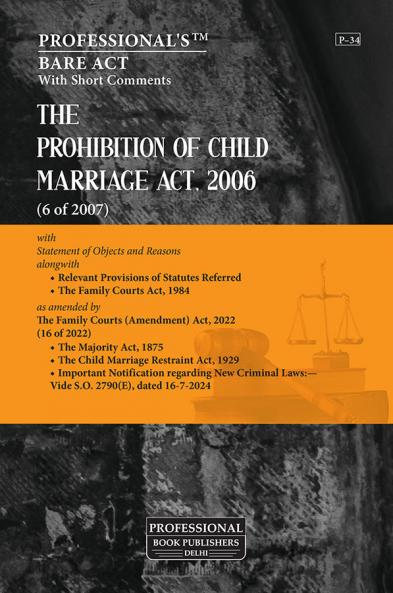 Prohibition of Child Marriage Act 2006 as amended by Jammu and Kashmir Reorganisation Act 2019