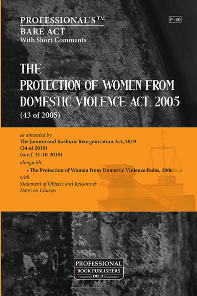 Protection of Women from Domestic Violence Act 2005 as amended by Jammu and Kashmir Reorganisation Act 2019