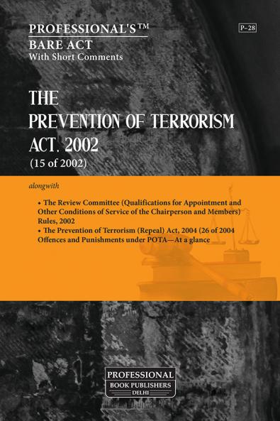 Prevention of Terrorism Act 2002 alongwith Rules & Acts