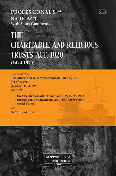 Charitable and Religious Trusts Act 1920 as amended by  Jammu and Kashmir Reorganisation Act 2019