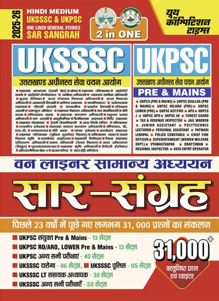 2025-26 UKSSSC& UKPSC General Studies Summary 248 495.