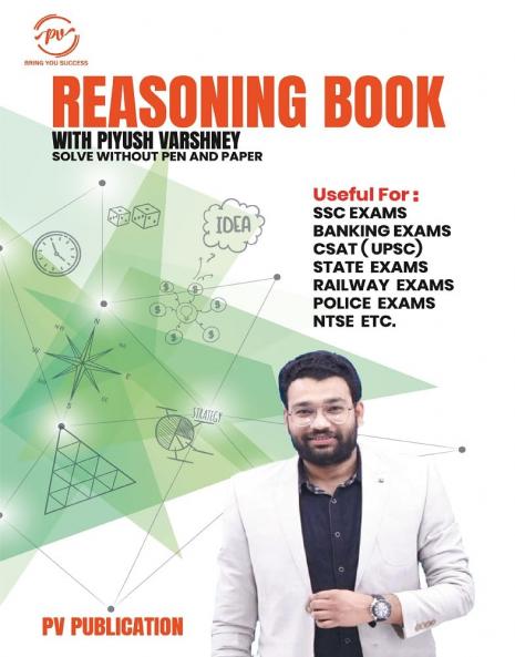 Reasoning Book With Piyush Varshney (English Medium) 4th Edition