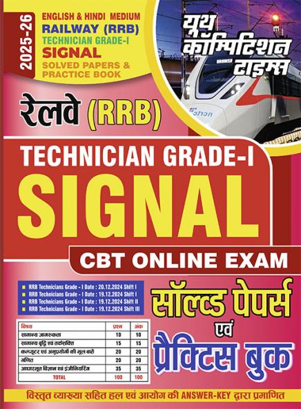 2025-26 RRB Technical Signal Solved Papers & Practice Book